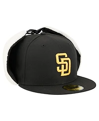 New Era Men's Brown San Diego Padres Dog Ear Classic 59FIFTY Fitted Hat