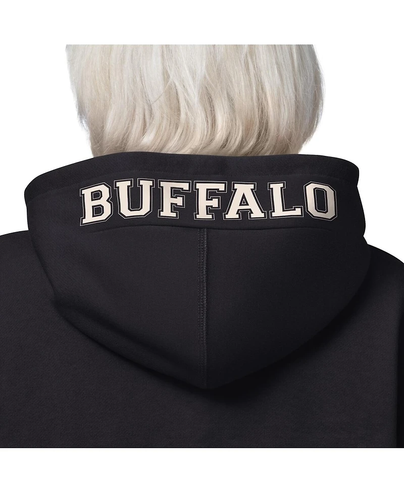 Starter Women's Black Buffalo Bills 4th Down Full-Zip Hoodie