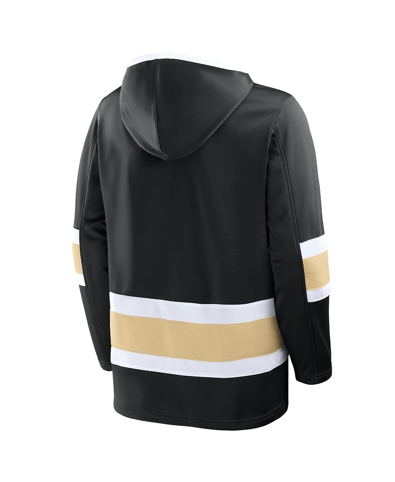Fanatics Men's Black Vegas Golden Knights Prime Time Fleece Hoodie