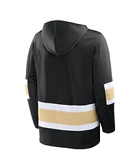 Fanatics Men's Black Vegas Golden Knights Prime Time Fleece Hoodie