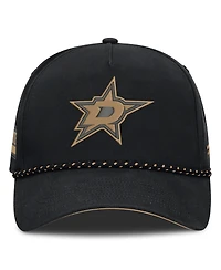 Fanatics Men's Black Dallas Stars Military Appreciation Authentic Pro A-Frame Adjustable Hat