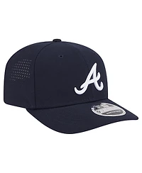 New Era Men's Navy Atlanta Braves Performance 9SEVENTY Adjustable Hat
