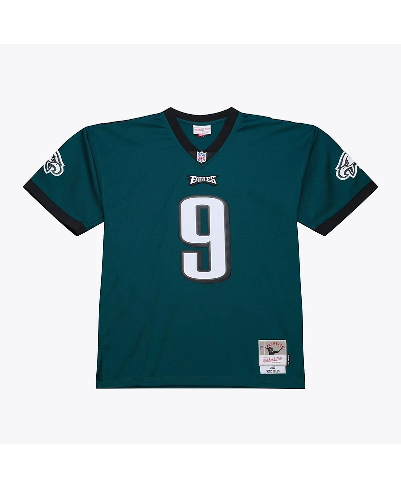 Mitchell & Ness Men's Nick Foles Midnight Green Philadelphia Eagles Legacy Replica Jersey