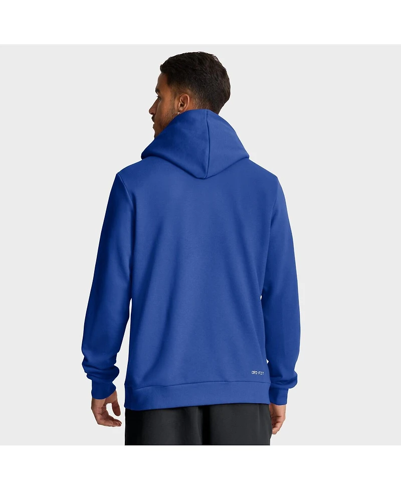 Jordan Men's Royal Florida Gators 2025 Sideline Standard Issue Dri-fit Hoodie