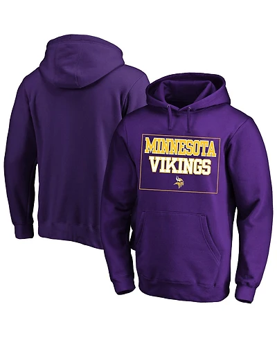 Fanatics Men's Purple Minnesota Vikings Big Tall Fleece Hoodie