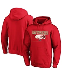 Fanatics Men's Scarlet San Francisco 49ers Big Tall Fleece Hoodie
