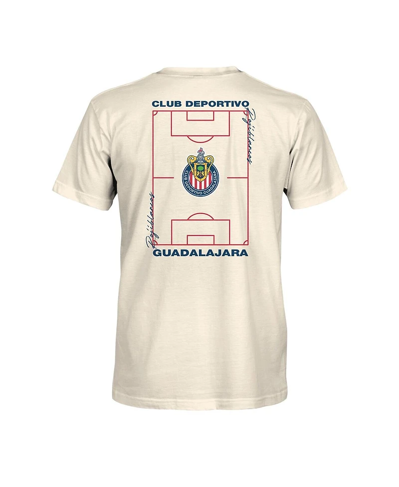 1863FC Men's Cream Chivas Own the Pitch Heavyweight T-Shirt