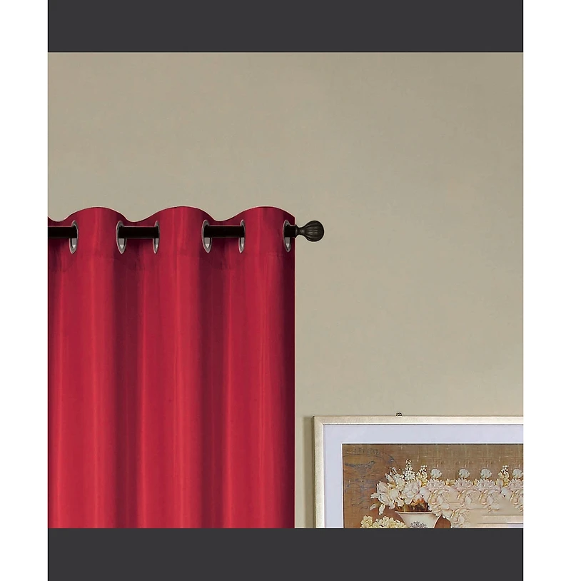 Rt Designers Collection Kennedy Elegant Design Grommet Curtain Panel 54" x 90