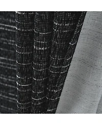 Rt Designer Collection Kensington Jacquard Foam Backed Luxurious Decorative Grommet Curtain Panel 54" x 95