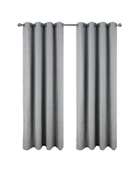 Rt Designer Collection Kensington Jacquard Foam Backed Luxurious Decorative Grommet Curtain Panel 54 X22 X 95 X22