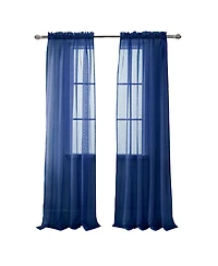 Rt Designer Collection Celine Sheer Luxurious Modern Curtain Panel