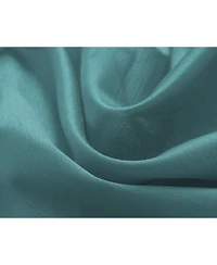 Rt Designer Collection Nancy Grommet Luxurious Modern Design Curtain Panel 54" x 95" Teal