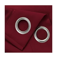 Rt Designers Collection Anchorage Premium Blackout Grommet Curtain Panel 54" x 63