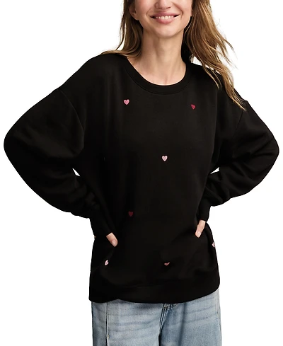 Lucky Brand Women's Valentine Crewneck Sweatshirt