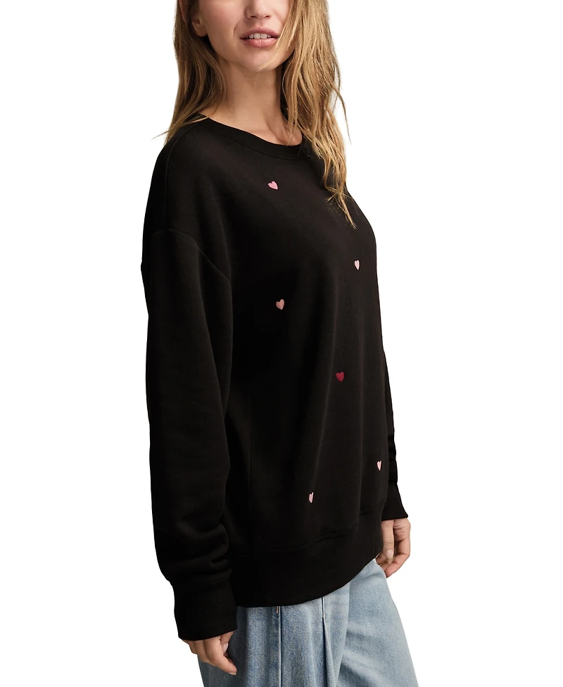 Lucky Brand Women's Valentine Crewneck Sweatshirt
