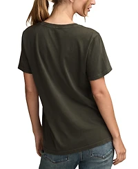 Lucky Brand Women's Love At First Sip Classic Crewneck T-Shirt