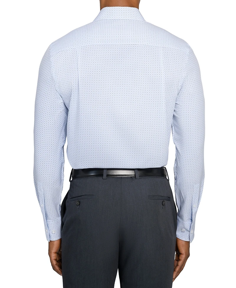 ConStruct Men's Geometric-Print Dress Shirt