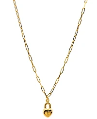 Giani Bernini Primavera Gold Over Silver Heart Pendant Necklace