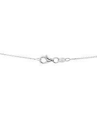 Giani Bernini Primavera Sterling Silver Heart Pendant Ball Stud Necklace