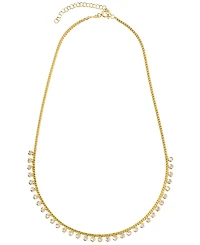 Giani Bernini Primavera Gold Over Silver Cubic Zirconia Necklace