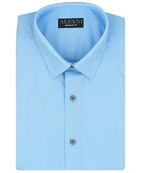 Alfani Men's Promo Solid Regular-Fit Spread Collar Dress Shirt, Macy's Exclusive