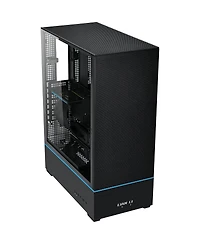 Lian-Li SUP01 Rgb Tempered Glass Atx Small Tower Computer Case, Black