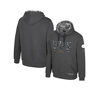 Men's Heather Charcoal Notre Dame Fighting Irish Operation Hat Trick Squad Hoodie