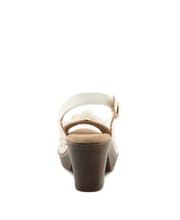 Patrizia Women's Doriday Floral Slingback Peep-Toe Sandals