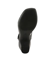 Patrizia Women's Yadiel Crystal Strap Low Block Heel Sandals