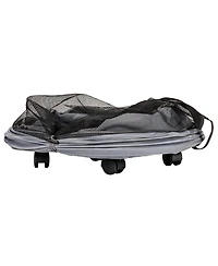 Household Essentials Rolling Pop Up Hamper, Grey