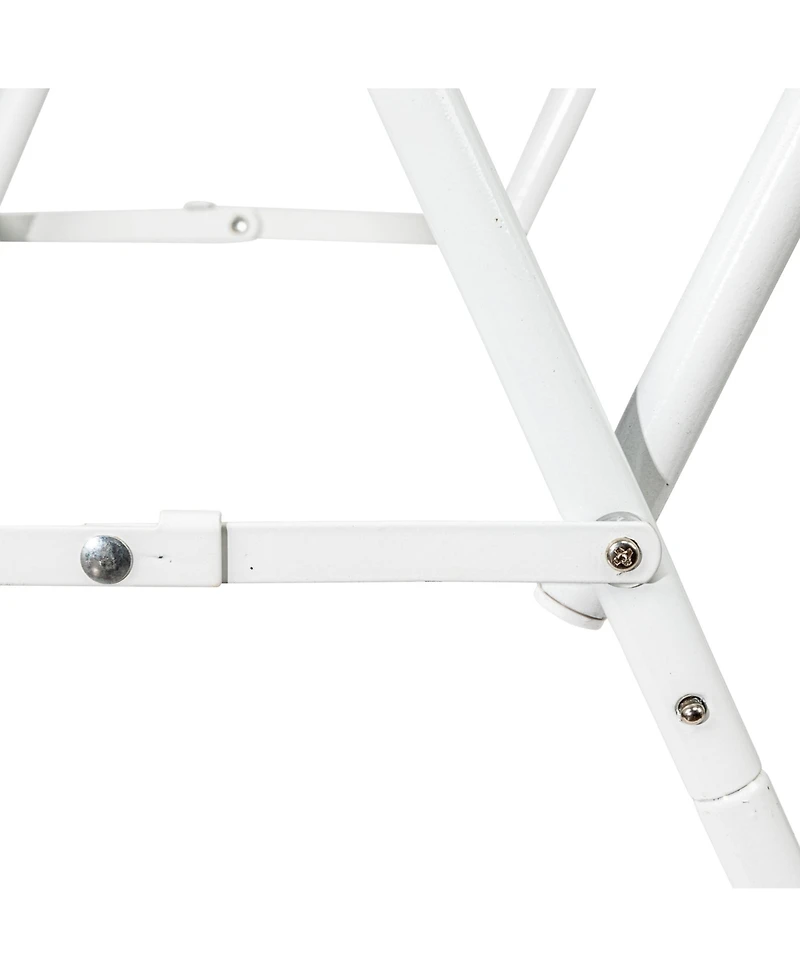 Household Essentials Clothes Drying Rack, White