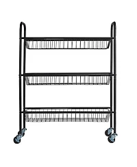 Household Essentials 3-Tier Slim Storage Cart