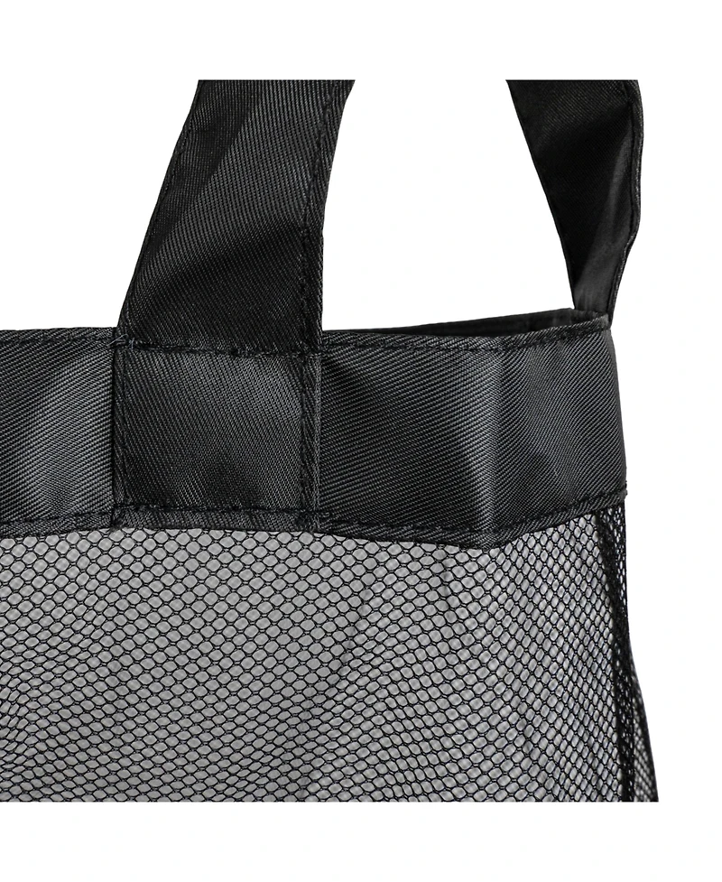 Household Essentials Sleek Laundry Hamper with Dual Mesh Liners and Lid, Black