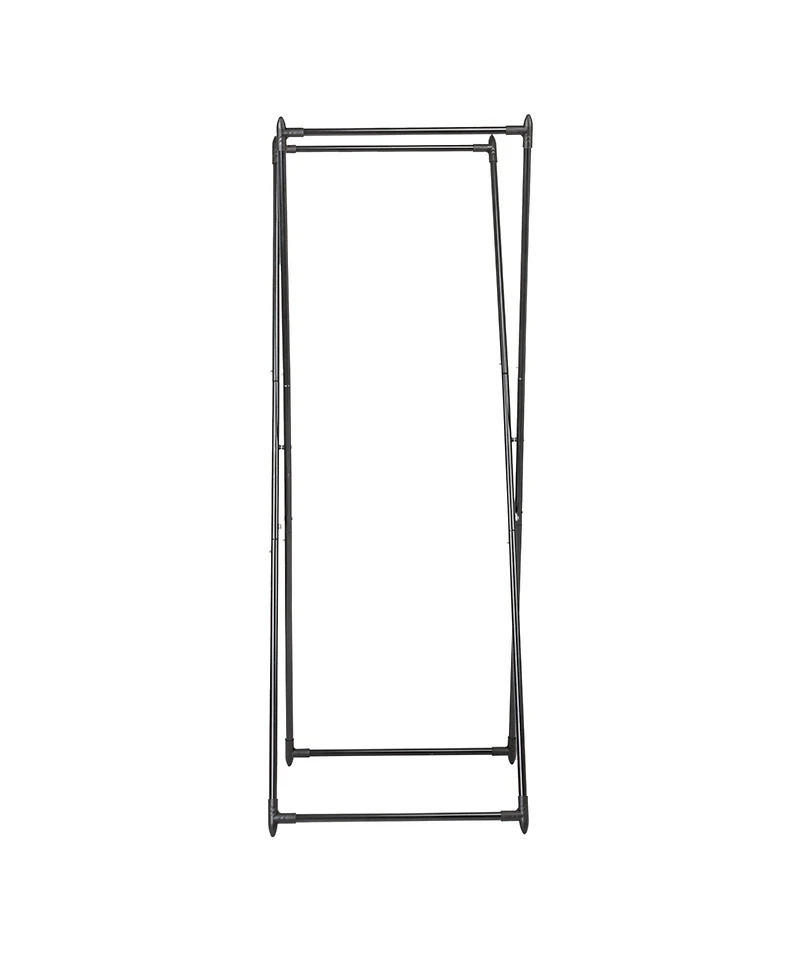 Household Essentials Valet Folding Clothes Rack, White