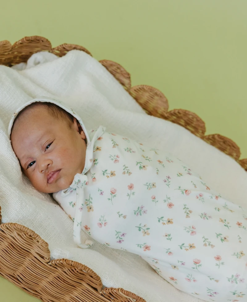 Copper Pearl Baby Girls Eloise Knit Blanket