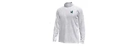 Under Armour Men's Gray Notre Dame Fighting Irish Hockey Leprechaun Tech Quarter-Zip Sweatshirt