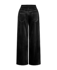 Cupshe Women's Midnight Wide Leg Trousers