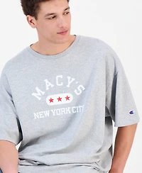 Champion Unisex Macy's 3-Star Graphic Short-Sleeve T-Shirt, Created for