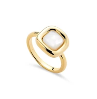 Ana Luisa Statement Ring - Clara Mother of pearl