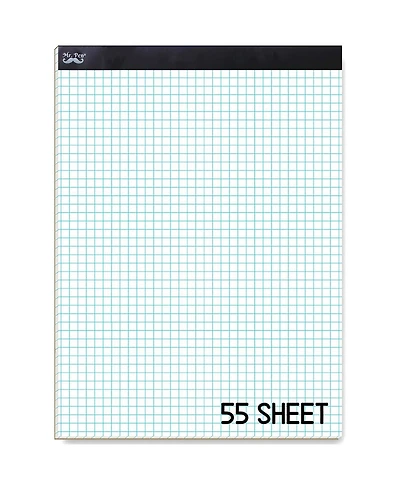 Mr. Pen Graph Paper, Grid Paper, 4x4 (4 Squares Per Inch), 11"x8.5",