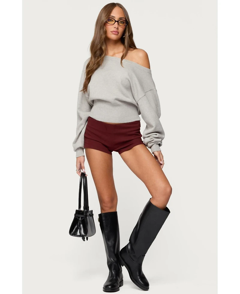 Edikted Women's Ravenna Off Shoulder Sweater