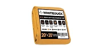 White Duck Outdoors 18 oz. Canvas Tarp 20x20 Tan