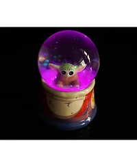Star Wars: The Mandalorian The Child Hover Pod Light-Up Mini Snow Globe Display Piece Decoration | Home Decor for Kids Room Essentials | Baby Yoda Gif