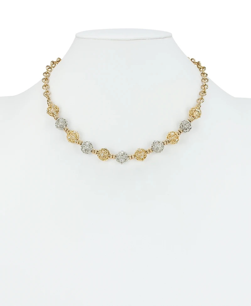 Patricia Nash Filigree Collection Beaded Necklace