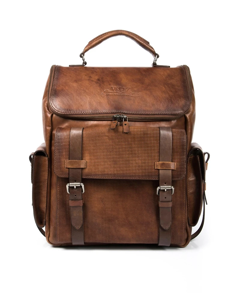 Velez Men New Archaeology Backpack in Vintage Leather