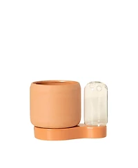 Uncommon Goods Self-Watering Terra-Cotta Planter & Propagation Station