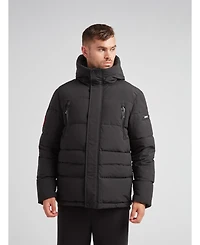 JACK1T Men's Ez Frontier Prime Hooded Puffer Coat