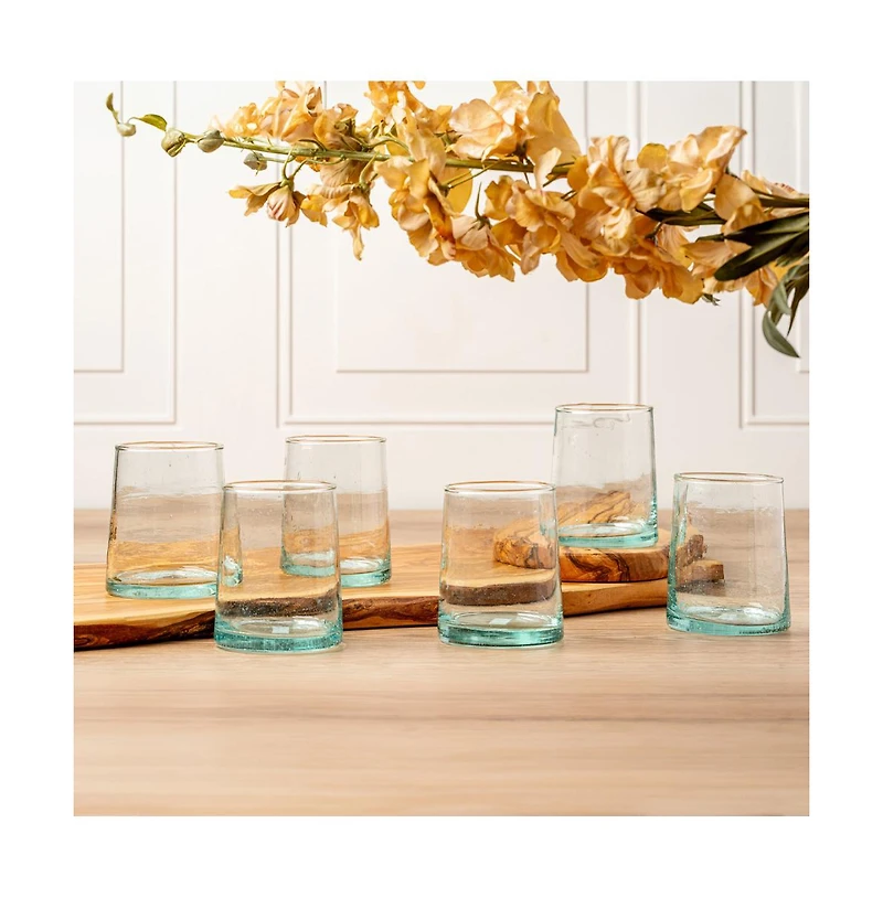 Verve Culture Clear Cone Glass Small