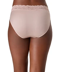 Maidenform Women's Everyday Pretty Lace Hi Cut Brief Panty