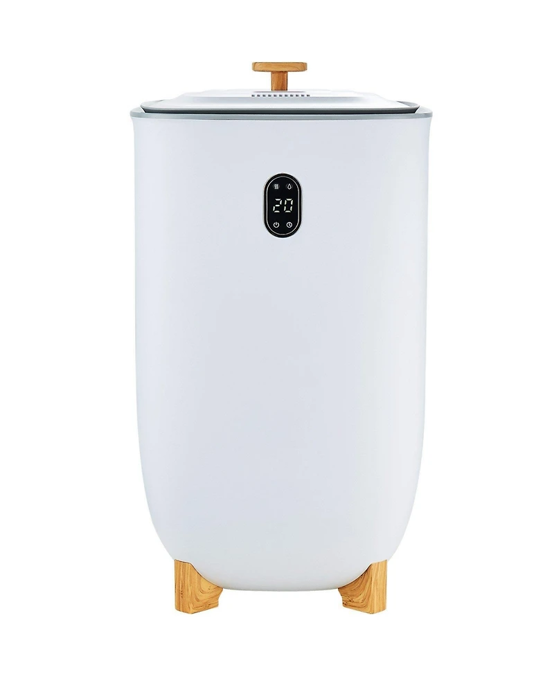 Ecooso Towel Warmer for Bathroom, 35L Large Bucket Dryer with Auto Shut-Off, Fits 6 Oversized Towels, Blankets, Clothes, and Bathrobes for Spa Use